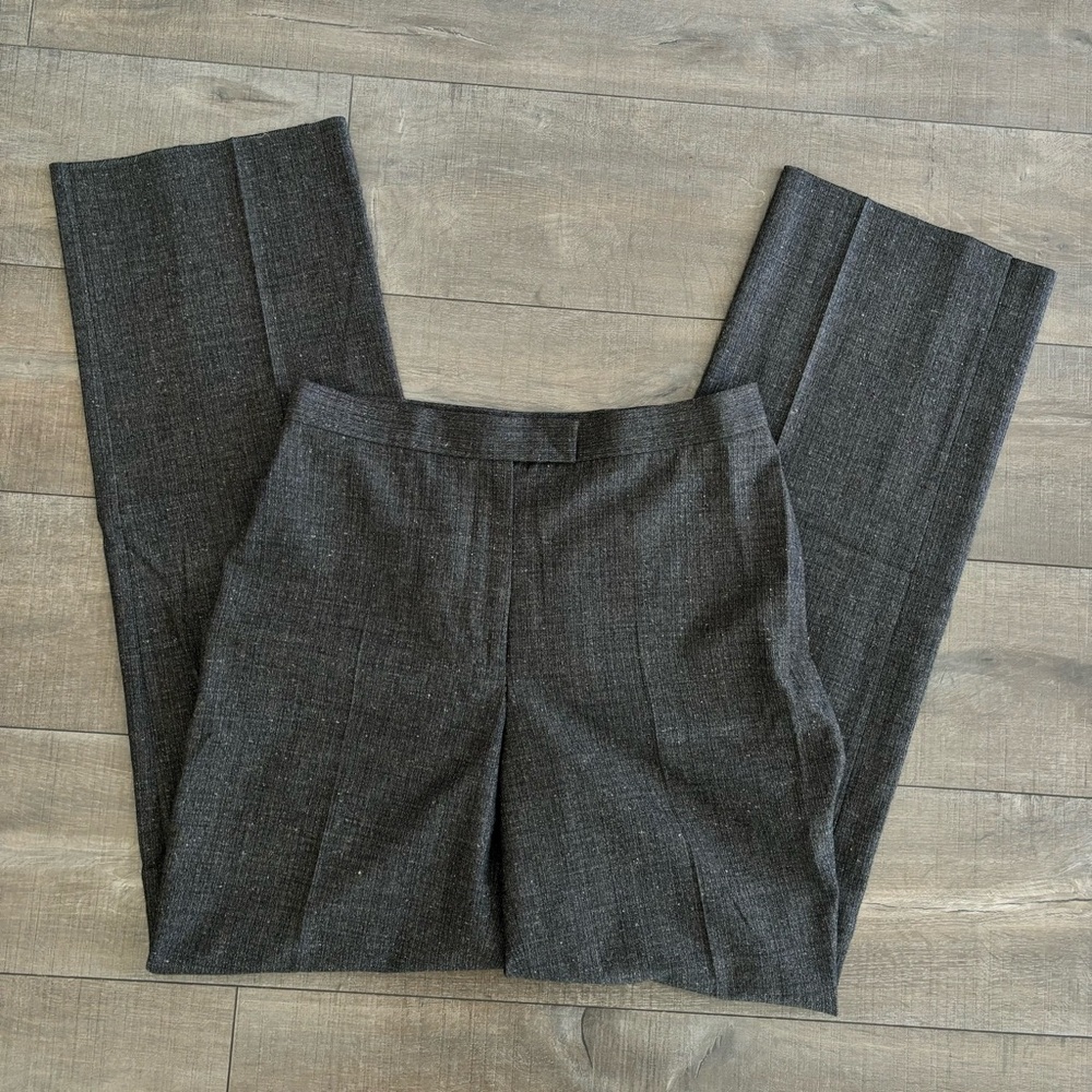 Zanella Women's Made in Italy Classic Brown Dress Pants Trouser Size 10